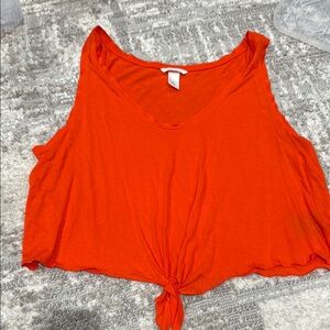 Vibrant Orange Women's Tank Top